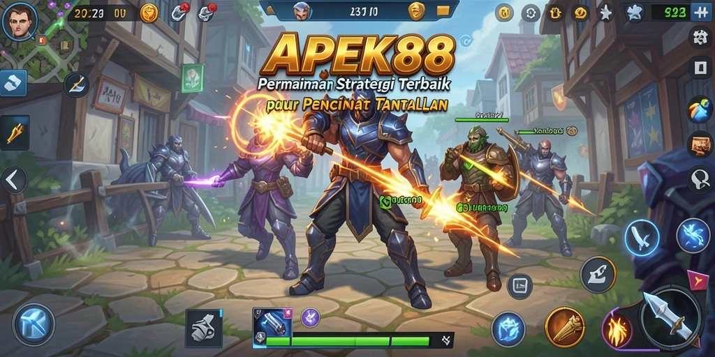 Tampilan gameplay APEK88 yang menegangkan dan menarik.