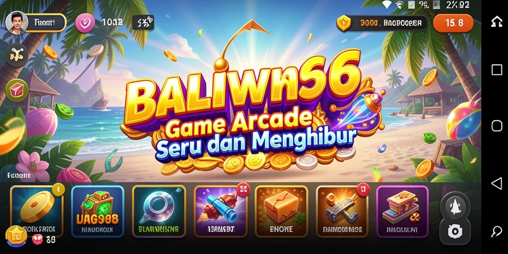 Tampilan gameplay seru dalam BALIWIN66 yang menonjol.