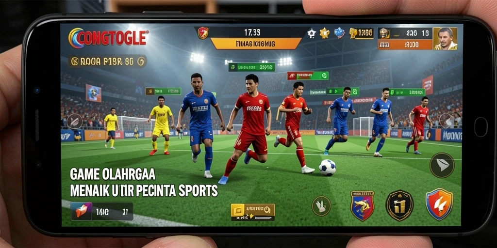Tampilan gameplay seru dalam CONGTOGEL yang menggugah semangat.