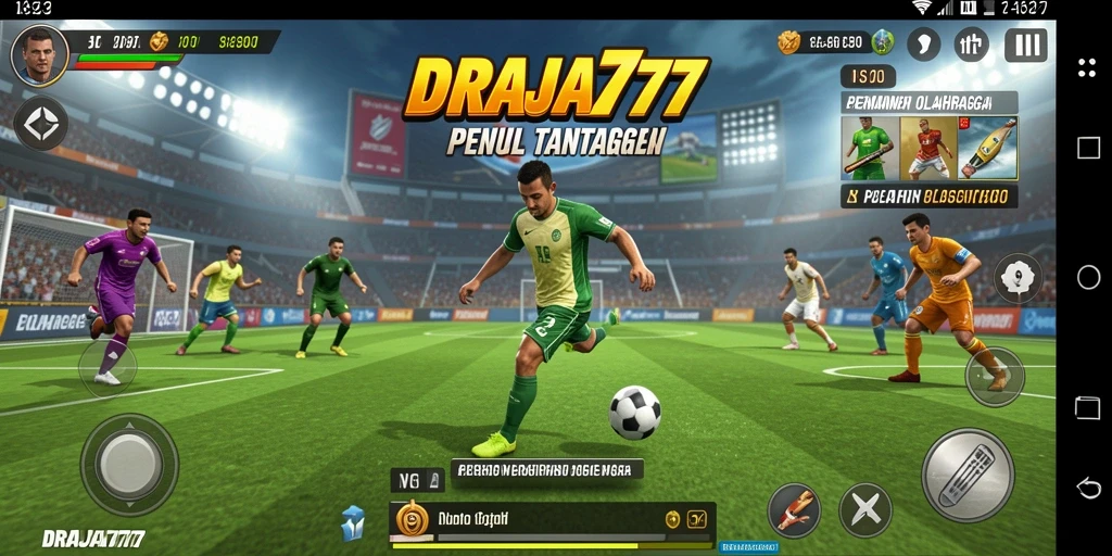 Tampilan gameplay seru DRAJA777 dengan berbagai cabang olahraga.
