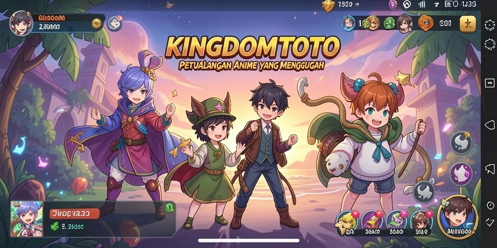 Tampilan gameplay menarik dari KINGDOMTOTO yang penuh aksi dan petualangan.