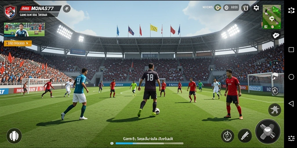 Screenshot MONAS77 menampilkan aksi menarik dari permainan sepak bola.