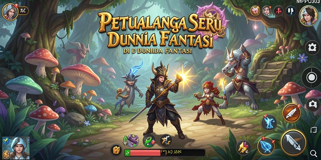 Gameplay MPO303 yang penuh tantangan dan petualangan fantastis.