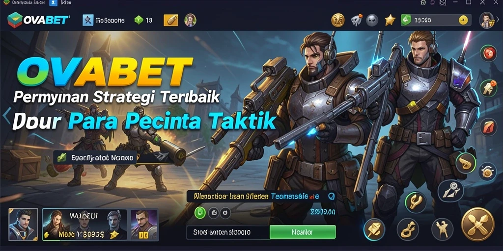 Tampilan gameplay menarik dengan berbagai strategi dalam permainan.