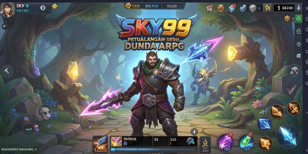 Screenshot menunjukkan aksi seru dalam gameplay ARPG.