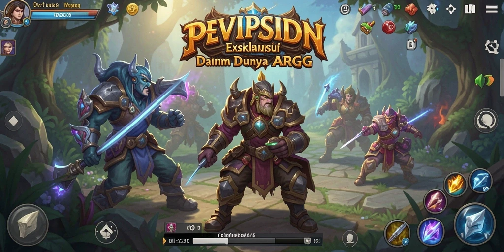 Tampilan gameplay mendebarkan dalam SVIPSIDN yang menampilkan pertempuran intens.