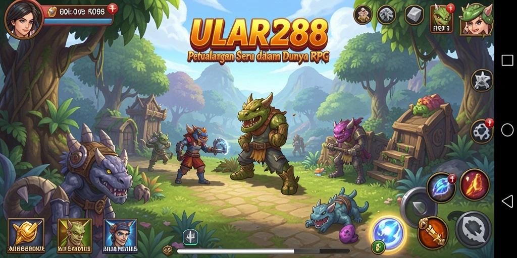 Gameplay ULAR288 yang menawan dengan grafis RPG yang memukau.