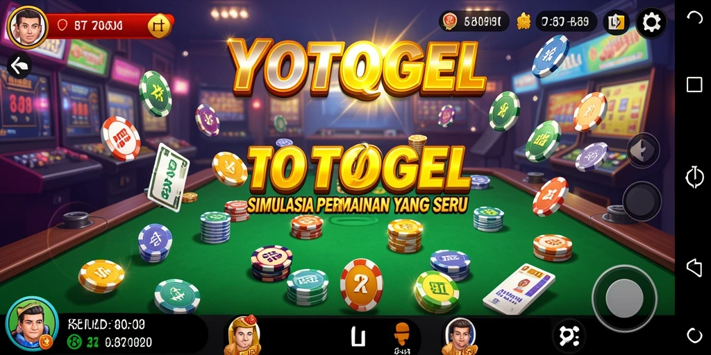 Tampilan gameplay seru dari aplikasi YOTOGEL.